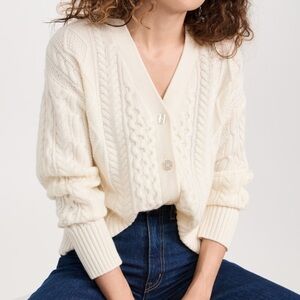 KULE Wool / Cashmere Raffa Cardigan